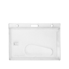 Polycarbonate Landscape ID Card Dispenser with Thumb Notch